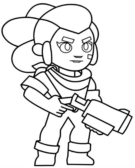 Desenhos De Brawl Stars Para Colorir Pop Lembrancinhas