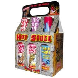 Hot Sauce 6 Pack Gift Set FindGift