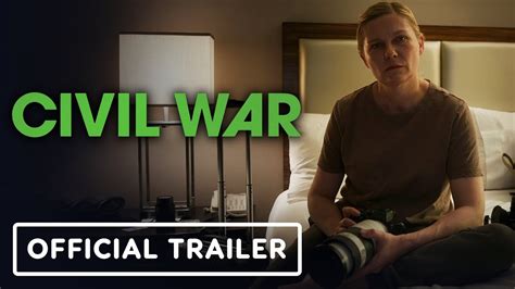 Civil War Official Trailer 2 2024 Kirsten Dunst Wagner Moura