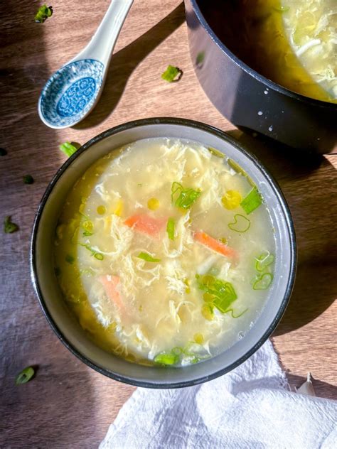 15 Minute Egg Drop Soup With Surimi Farah J Eats