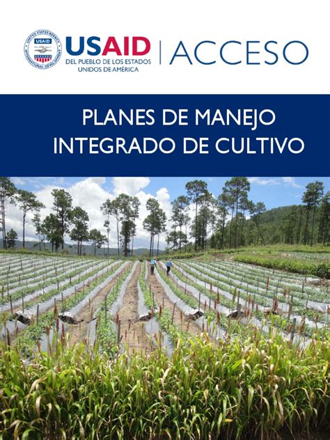 Planes De Manejo Integrado De Plagas Pdf Pesticida Plaga Organismo