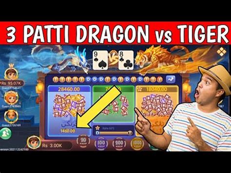 Patti Dragon Vs Tiger Game Tricks Patti Game Winnings Tricks