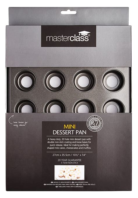 X Cm Mini Master Class Non Stick Twelve Hole Mini Bites Tin N Free