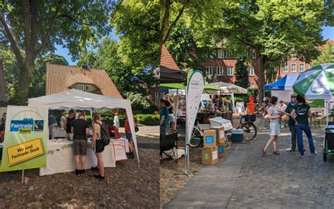 Markt der Möglichkeiten Tage der Nachhaltigkeit Fairtrade Stadt Münster