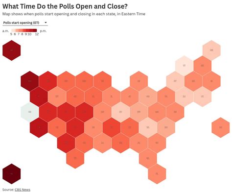 Maps Shows What Time Polls Open And Close On Election Day Newsweek