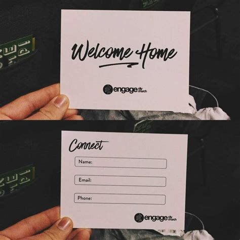 004 Church Visitor Card Template Word Ideas Welcome Home for Church ...