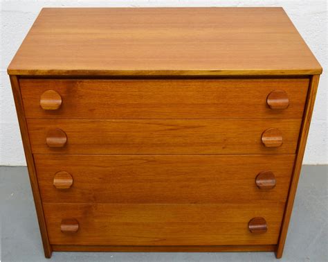 Stag Mid Century Teak Chest Of Drawers 1960s Design Market