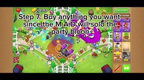 Really Easy Method To Beat The Party Bloon Btd6 Youtube