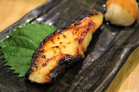 Grilled Black Cod With Saikyo Miso At Ganchan In Tokyo Meals Food