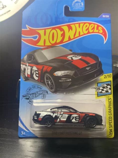 2020 HOT WHEELS 92 250 2018 Ford Mustang GT Borla Noir HW Speed Graphics 2 10 EUR 2 75 PicClick FR