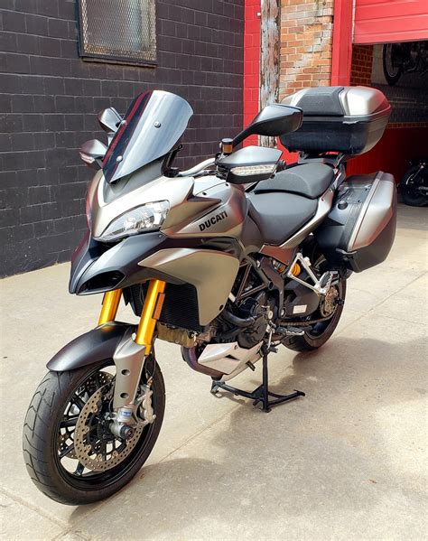 Pre Owned 2012 Ducati Multistrada 1200 S Touring Motorcycle In Denver