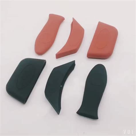 Kitchen Heat Resistant Food Grade Silicone Hot Handle Holder Silicone Pot Pan Handle Cover Buy
