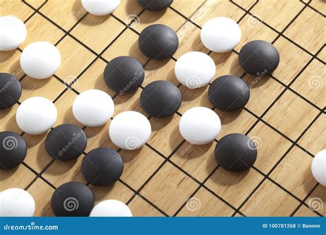 Go game board stock photo. Image of shiny, game, culture - 100781268