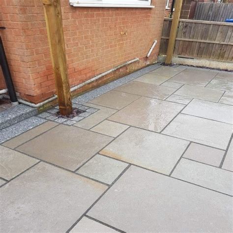 Dove Grey Limestone 4 Mixed Sizes Paving Stones Direct