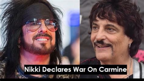 Nikki Sixx Slams Carmine Appice Youtube