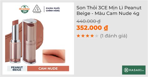 Son Th I Ce M N L Peanut Beige M U Cam Nude G Hasaki Vn