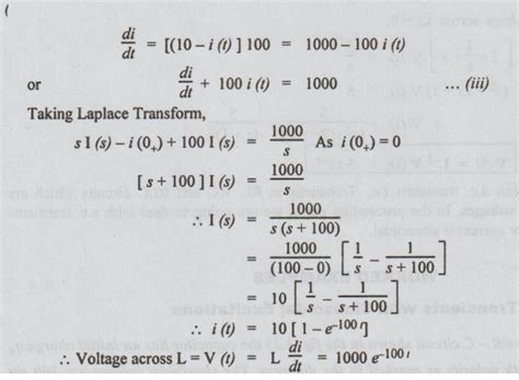 Solved Example Problems Dc Transients In Rl Rc Rlc Circuit