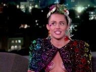 Naked Miley Cyrus In Jimmy Kimmel Live