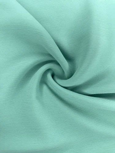 Sea Foam Green Plain Chiffon Fabric At Rs 125 Meter Plain Chiffon