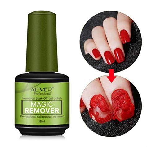 Magic Nail Polish Remover Easily And Quickly Removes Soak Off Gel Polish