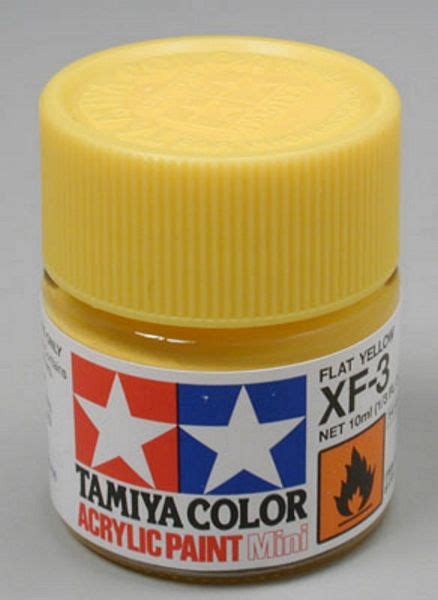 Tamiya Acrylic Mini Xf Flat Yellow