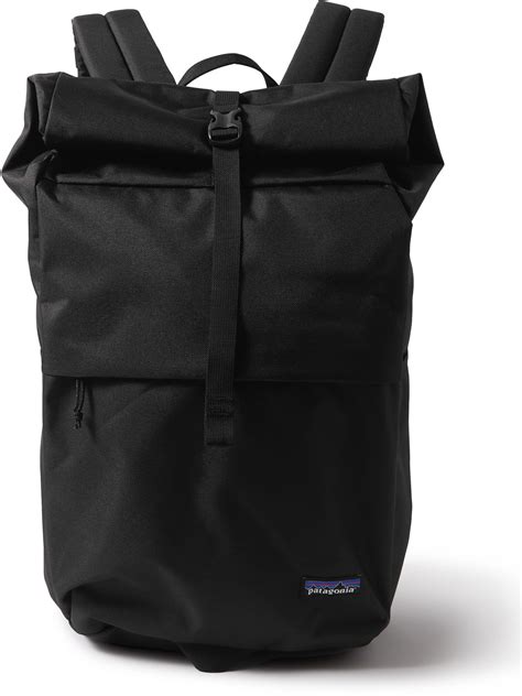 Patagonia Arbor Recycled Canvas Roll-top Backpack In Black | ModeSens