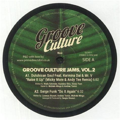 Groove Culture Jams Vol 2 EBay