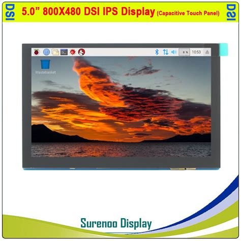 Painel De Toque Monitor De Tela Para Raspberry Polegada Tft Mipi Dsi