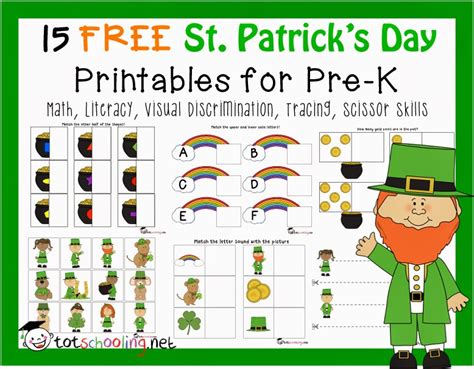 Free St Patrick S Day Printables