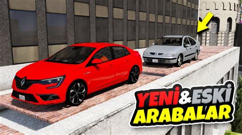 Eski ve Yeni Arabalar ile Şehir Parkuruna Gidiyoruz GTA 5 YouTube