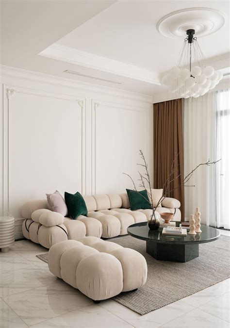 modern tufted sofa | Interior Design Ideas