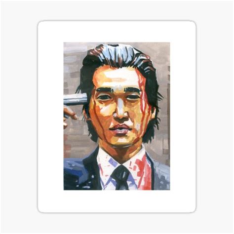 "Oldboy Yoo Ji-Tae" Sticker by toskart | Redbubble