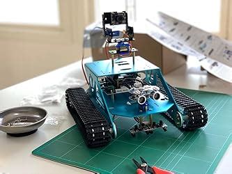 Amazon Yahboom Ai Robot Kit Tank Chassis For Raspberry Pi B