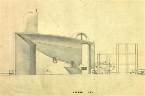 Le Corbusier Ronchamp Planos Tecnne Arquitectura Y Contextos