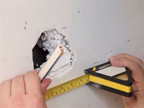 How To Repair A Large Hole In Drywall B C Guides