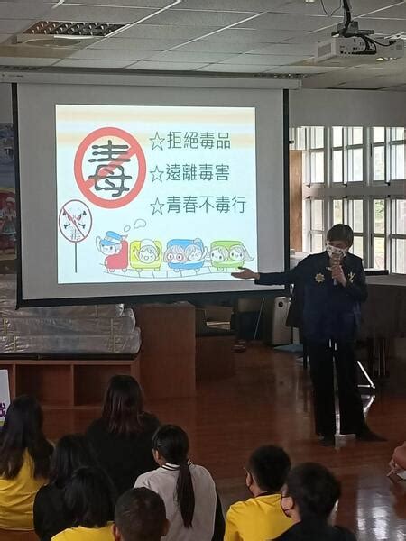 東少警及少輔會校園宣導 培育識詐反毒小尖兵