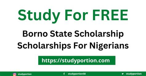 Borno State Scholarship 2023 Transform Your Future