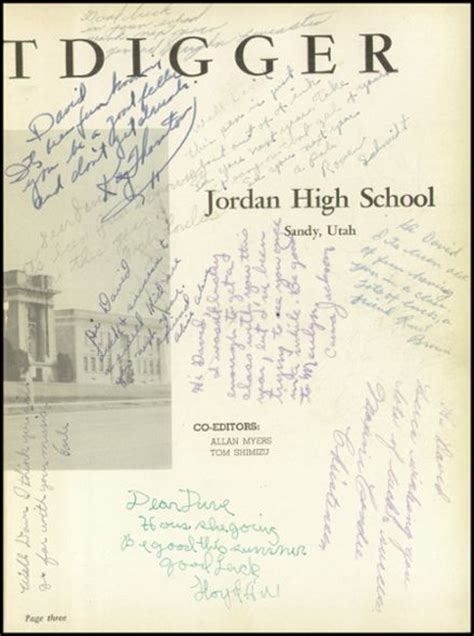 Explore 1951 Jordan High School Yearbook, Sandy UT - Classmates