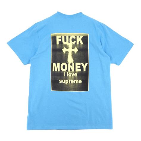 Yahoo オークション Supreme Fuck Money Tee 水色M シュプリーム
