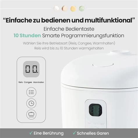 LocknLock Macaron Mini Reiskocher 1 2L Kaufen Bei Galaxus