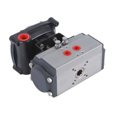 Alpha C Series Pneumatic Valve Actuator With Gearbox China Double