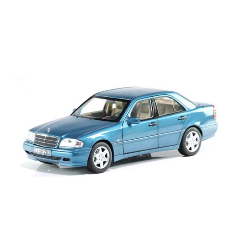 1 18 Modellauto C 200 W202 Limousine Blau Original Mercedes Benz