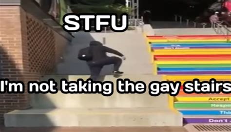 Gay Stair Meme By Kitty Eevee Memedroid