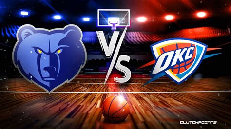 NBA Odds Grizzlies Thunder Prediction Pick How To Watch