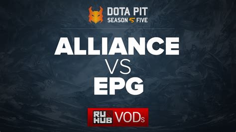 Alliance Vs Elements Pro Gaming Dota Pit Season 5 Game 3 Crystalmay