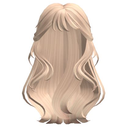 Flowy Aesthetic Popular Wavy Split Bangs Blonde S Code Price Rblxtrade