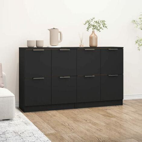 Sideboards 2 Stk Kommode Küchenschrank Beistellschrank Anrichte für