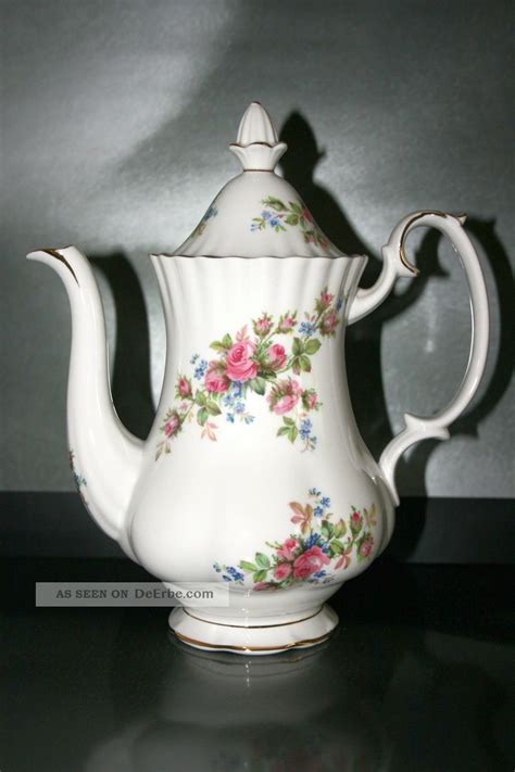 Kaffeeservice Royal Albert Moss Rose Teilig Personen