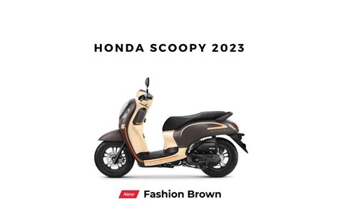 Spesifikasi & Harga Lengkap Honda Scoopy 2023