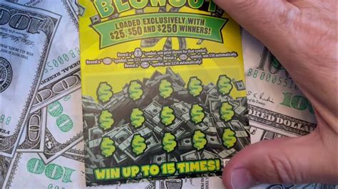 Illinois Lottery Big Bucks Blowout Scratch Tickets Youtube